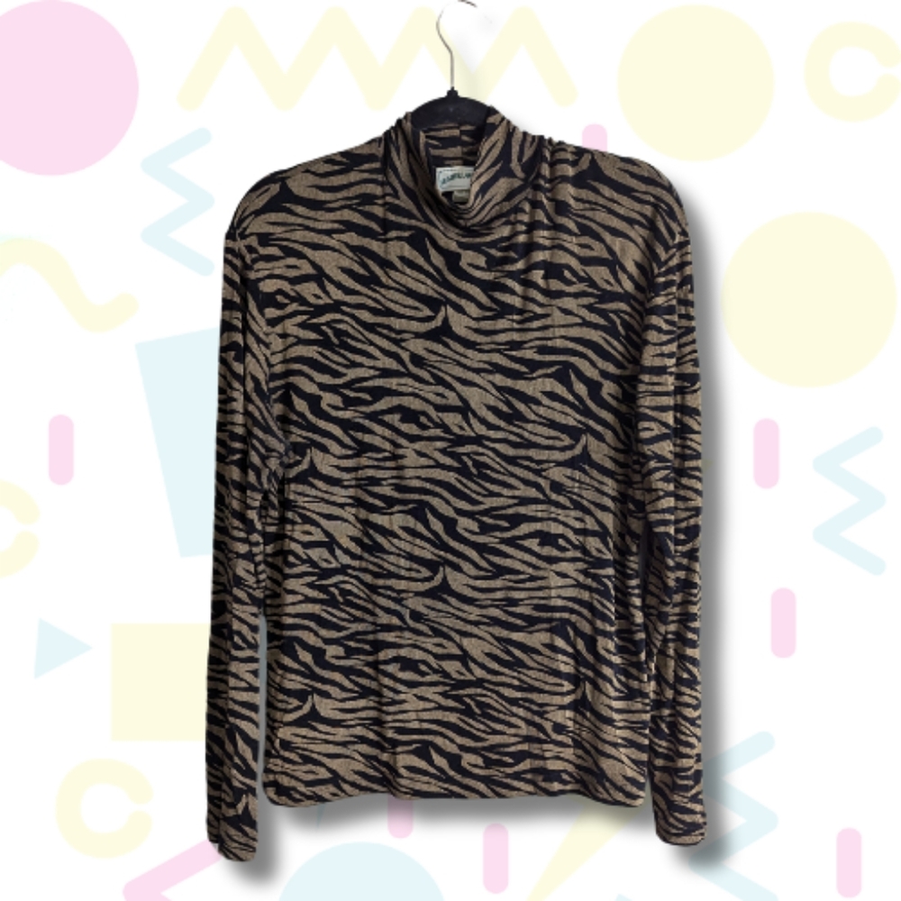 Vintage Frazier Lawrence High Neck Top - Size L